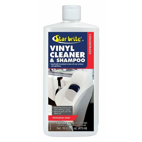 Brite Star SHAMPOO-VINYL 16OZ 080216P